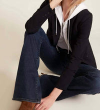 Veronica Beard - Scuba Button Jacket - blue - casual - jacket - clothing