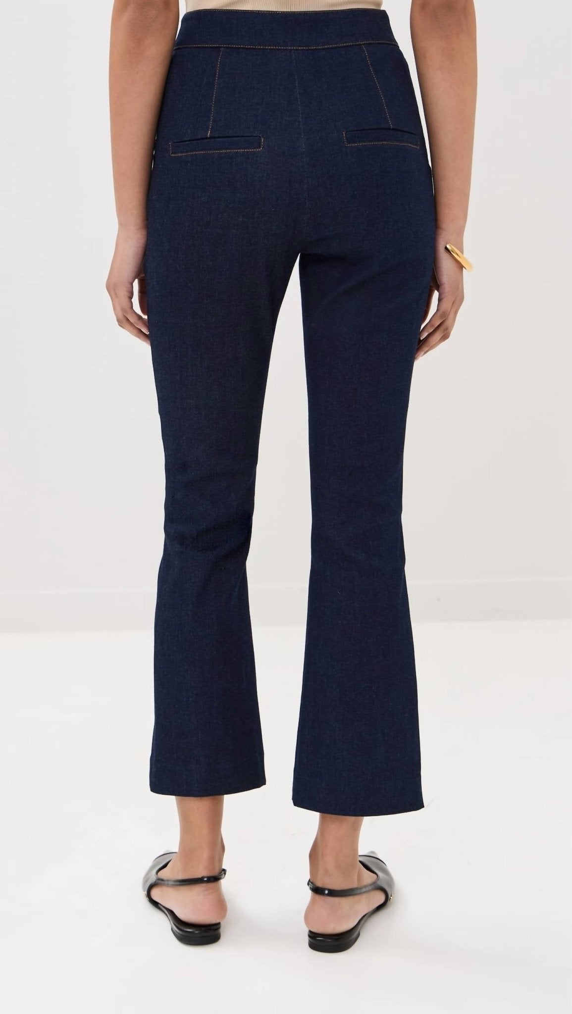Veronica Beard - Tani Pant - ankle - blue - clothing