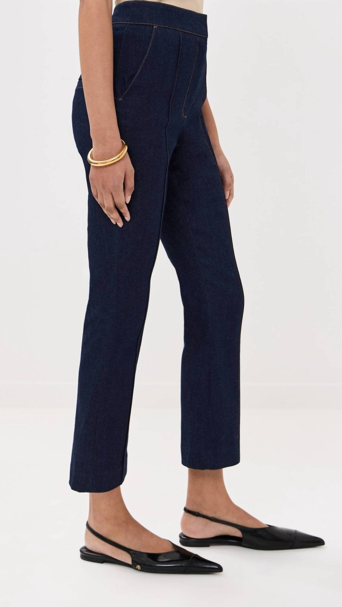 Veronica Beard - Tani Pant - ankle - blue - clothing