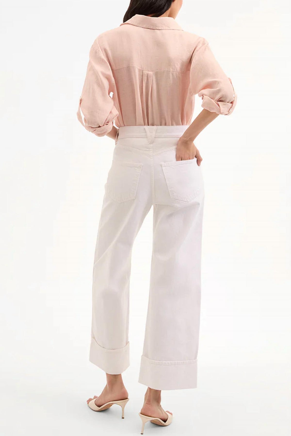 Veronica Beard - Taylor Cropped High Rise Jeans