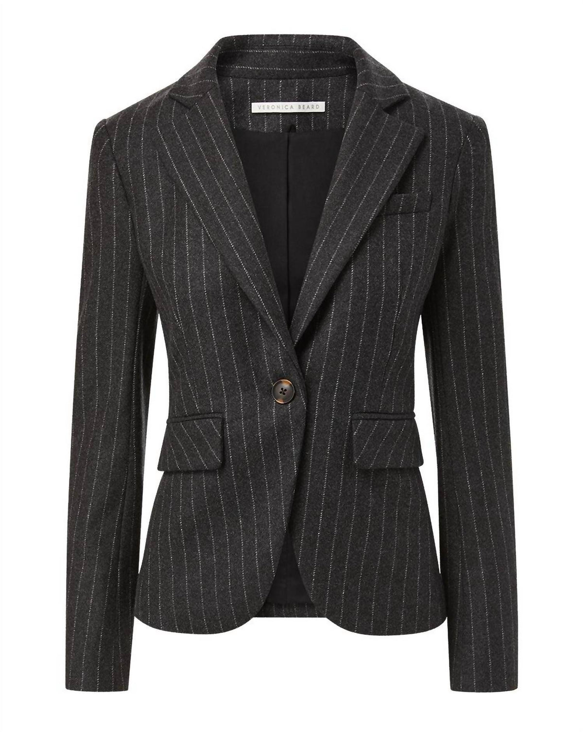 Veronica Beard - Tyra Pinstriped Dickey Jacket