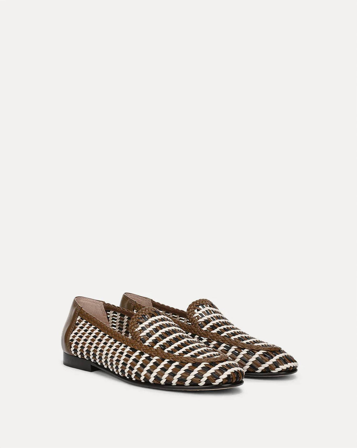 Veronica Beard - Women's Prilla Woven Leather Loafer