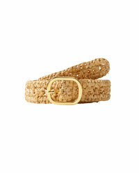 Veronica Beard - Women's Raffia Loop Belt