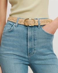 Veronica Beard - Women's Raffia Loop Belt