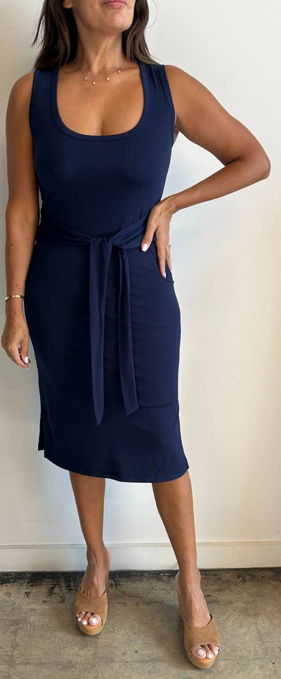 Veronica M - Belted Dress