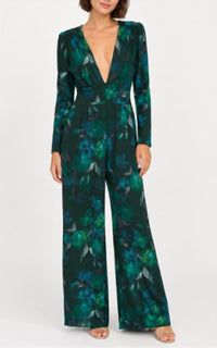 Veronica M - Deep V-Neck Printed Jumper