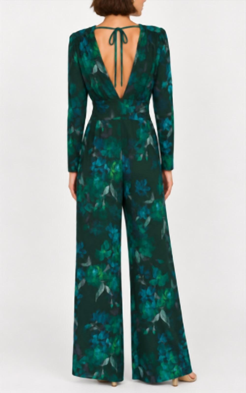Veronica M - Deep V-Neck Printed Jumper