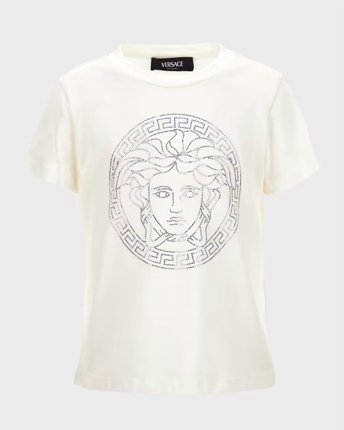 Versace - Girls' Medusa Greca Print Tee