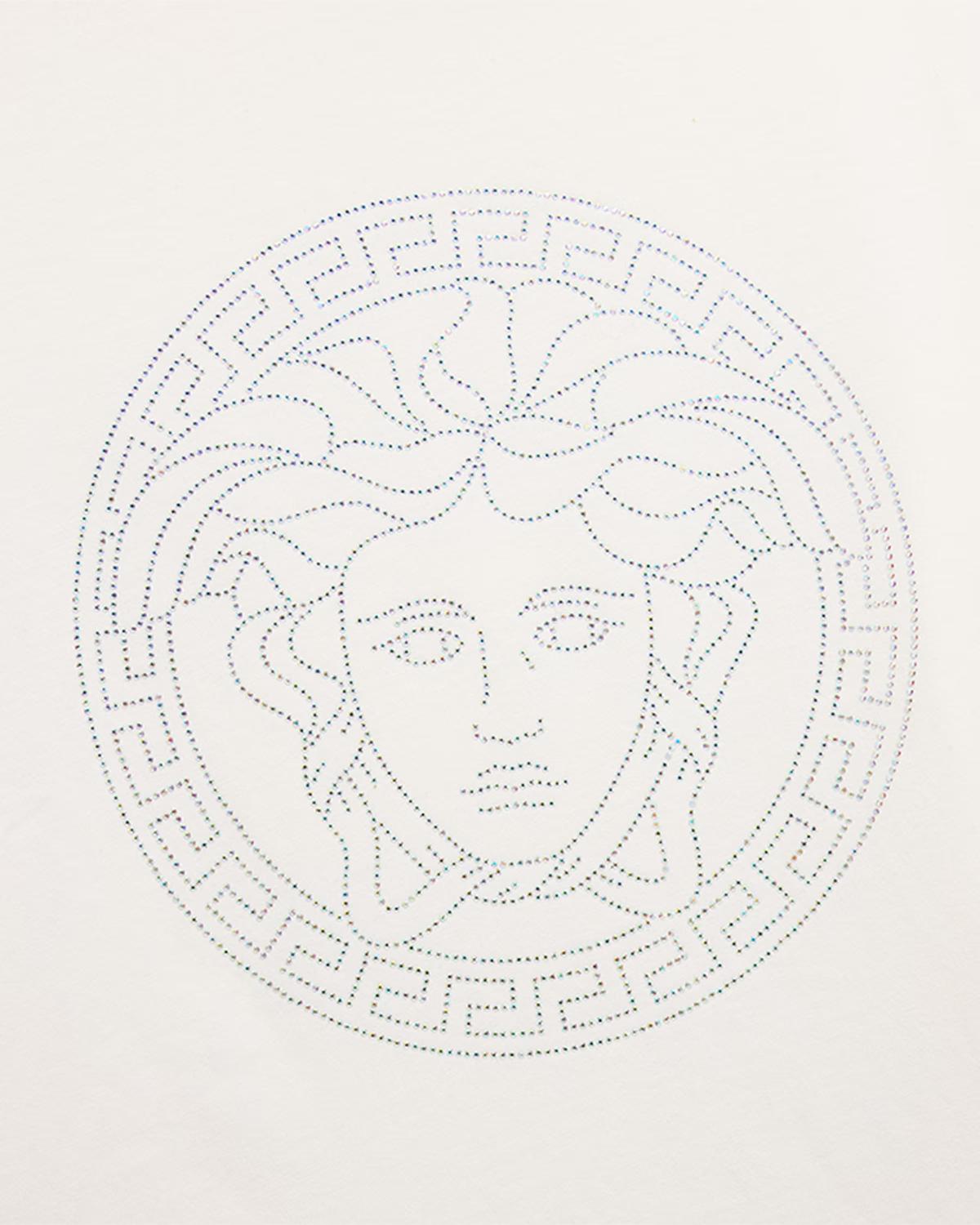 Versace - Girls' Medusa Greca Print Tee
