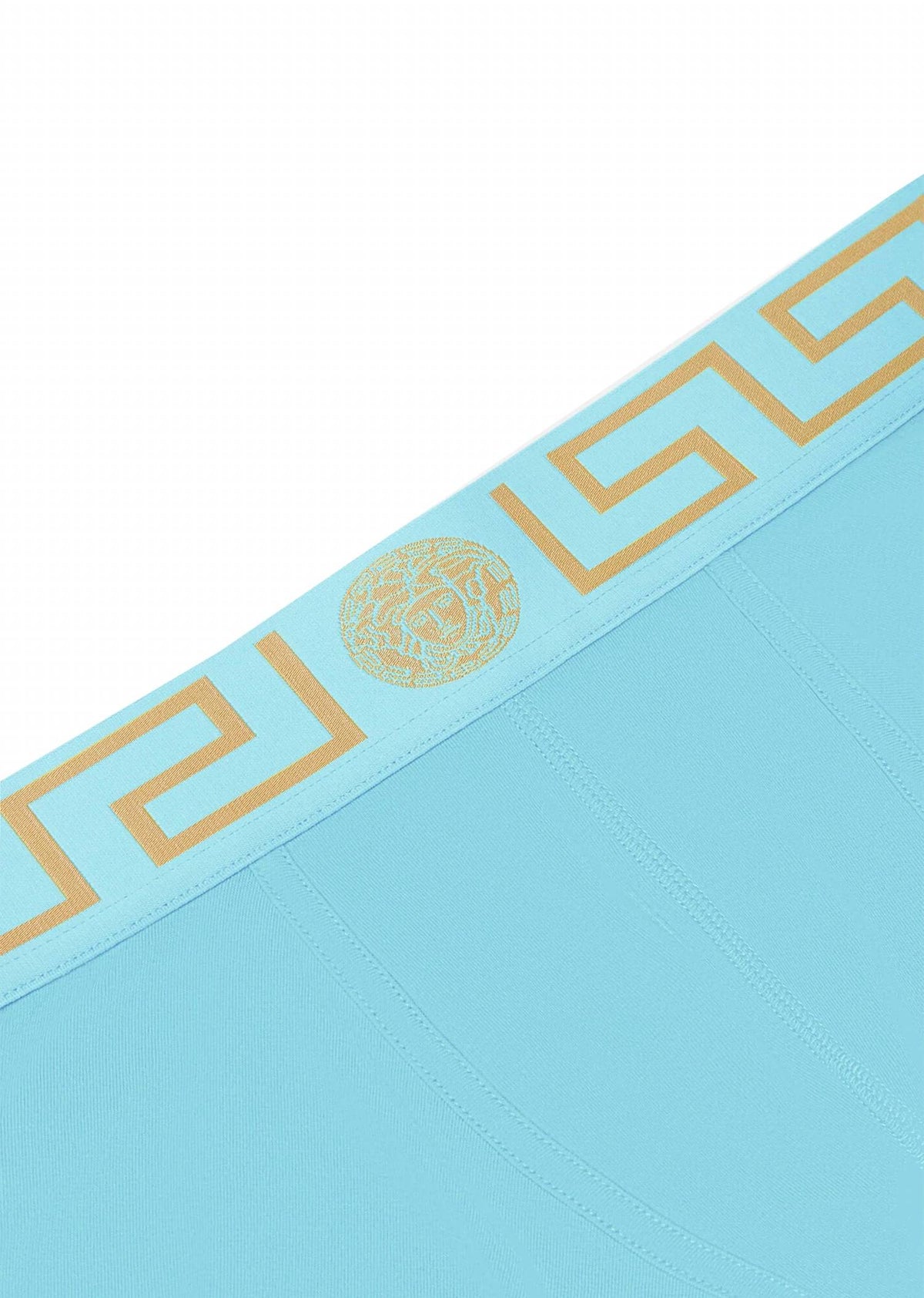 Versace - Men's Long Trunk With Greca Border
