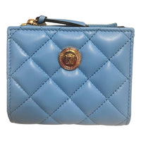 Versace - Women's La Medusa Quilted Lamb Leather Compact Snap Wallet