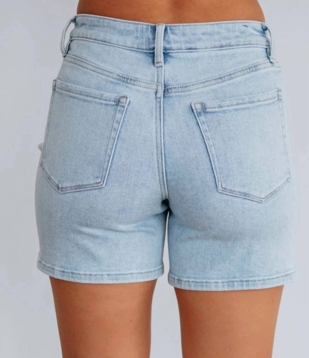 Vervet By Flying Monkey - Loreita Midi Jean Shorts