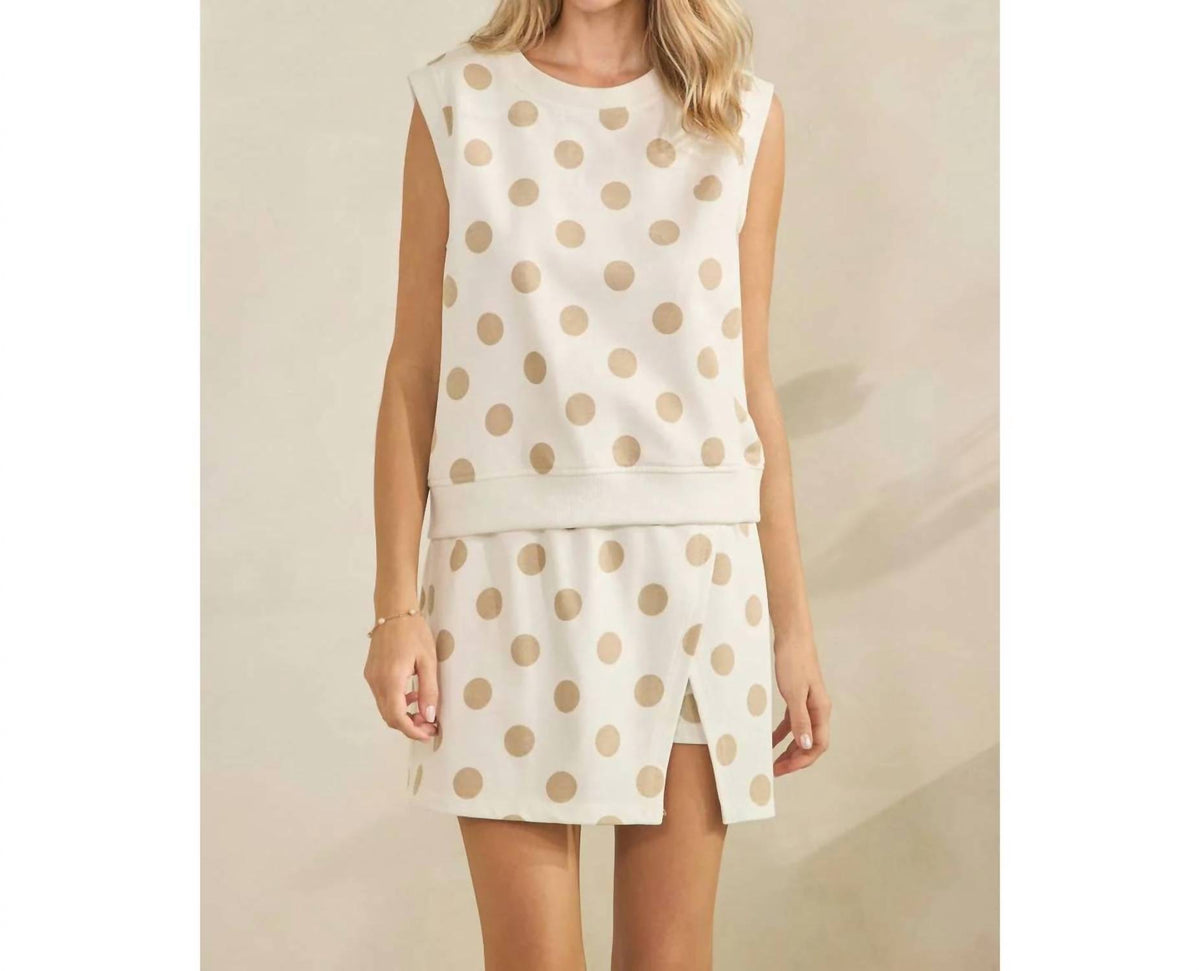 Vervet By Flying Monkey - Monroe Polka Dot Set