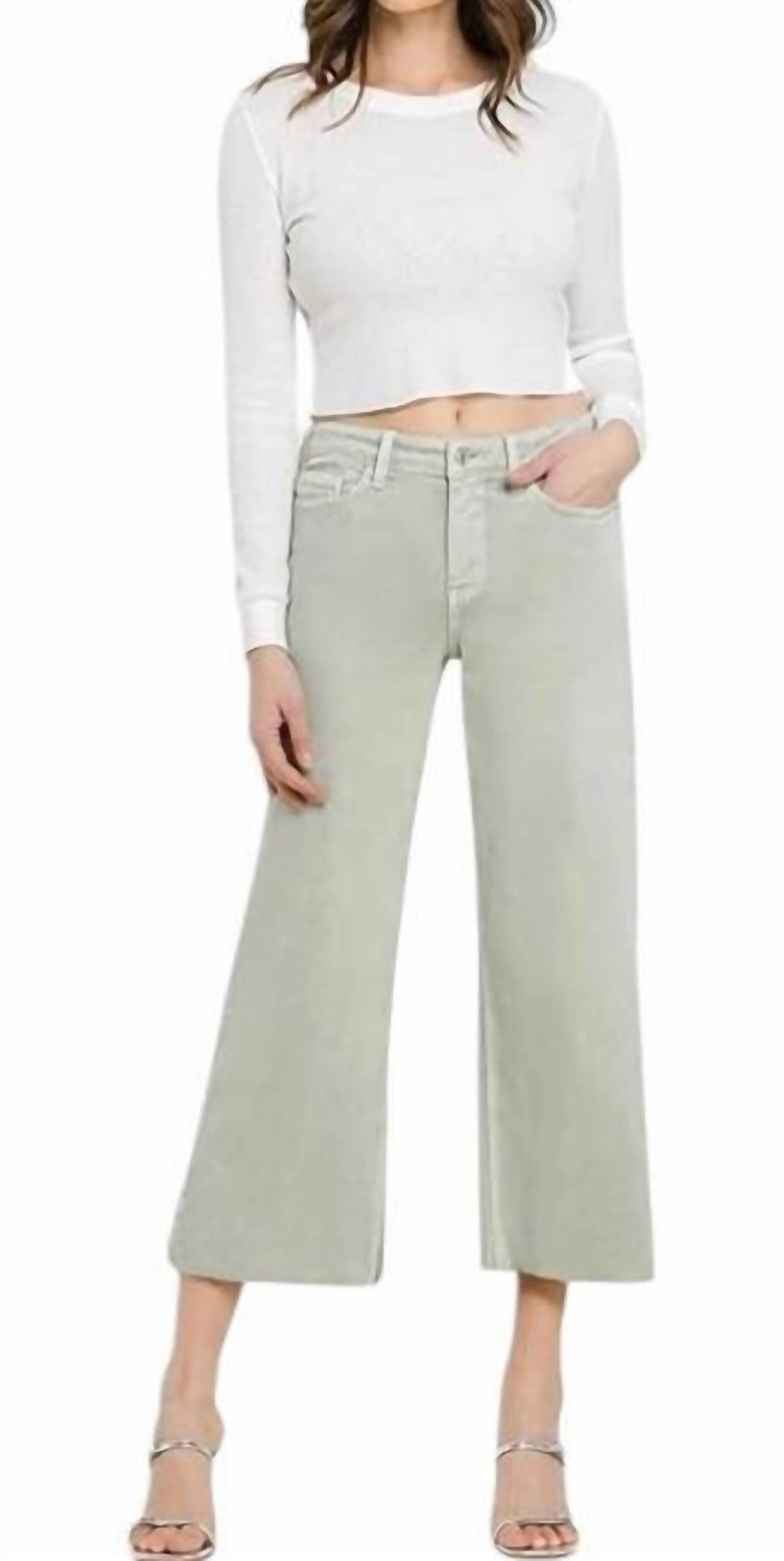 Vervet By Flying Monkey - Olivia Wide Leg Pants