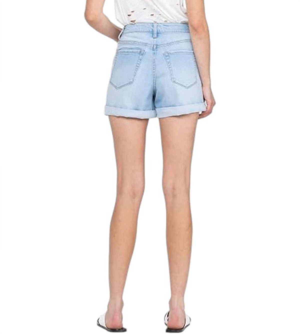 Vervet By Flying Monkey - Roll Up Mom Shorts