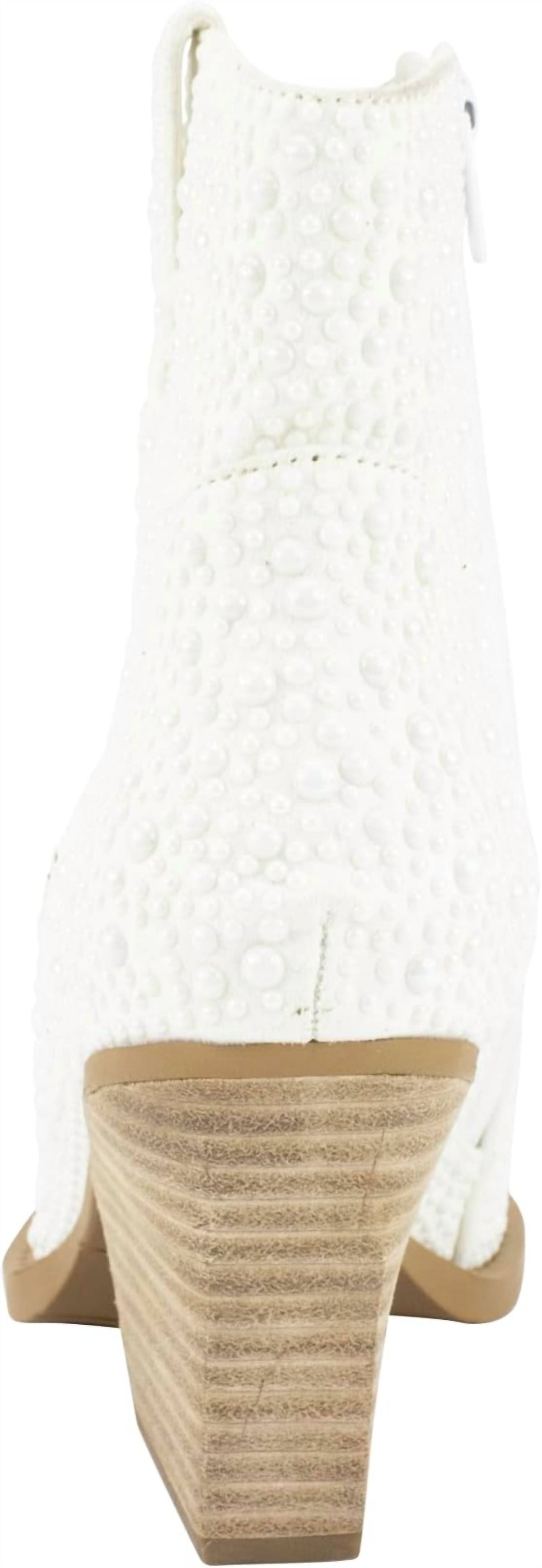 Very G - Kady Pearl Rhinestone Booties