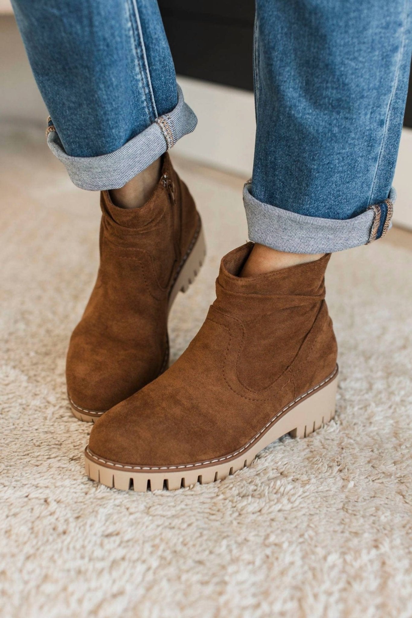 Very G - Women's Dashing Boots - ankle - boots - booties - brown