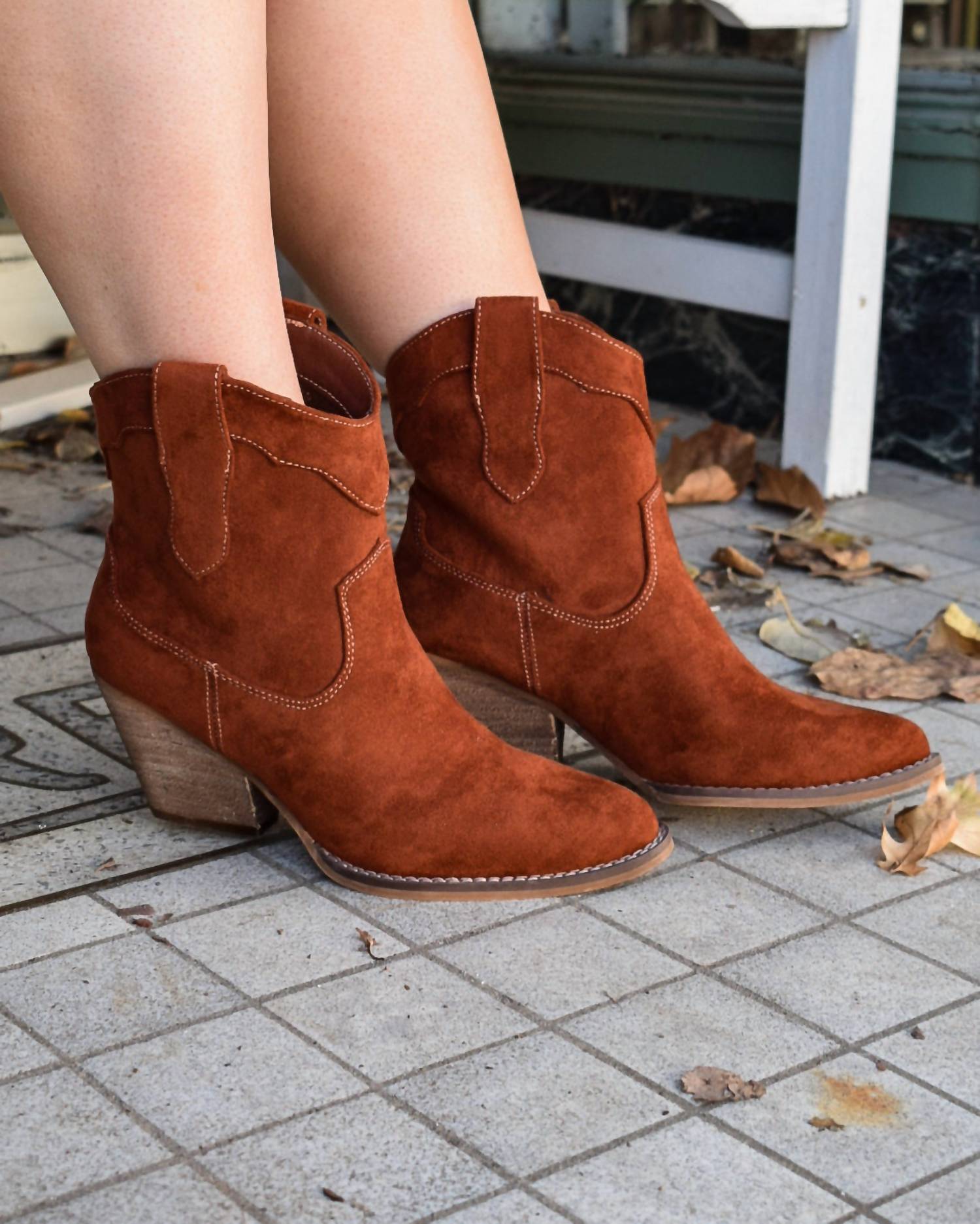 Very G - Women's Deirdra Ankle Bootie - ankle - boots - booties - red