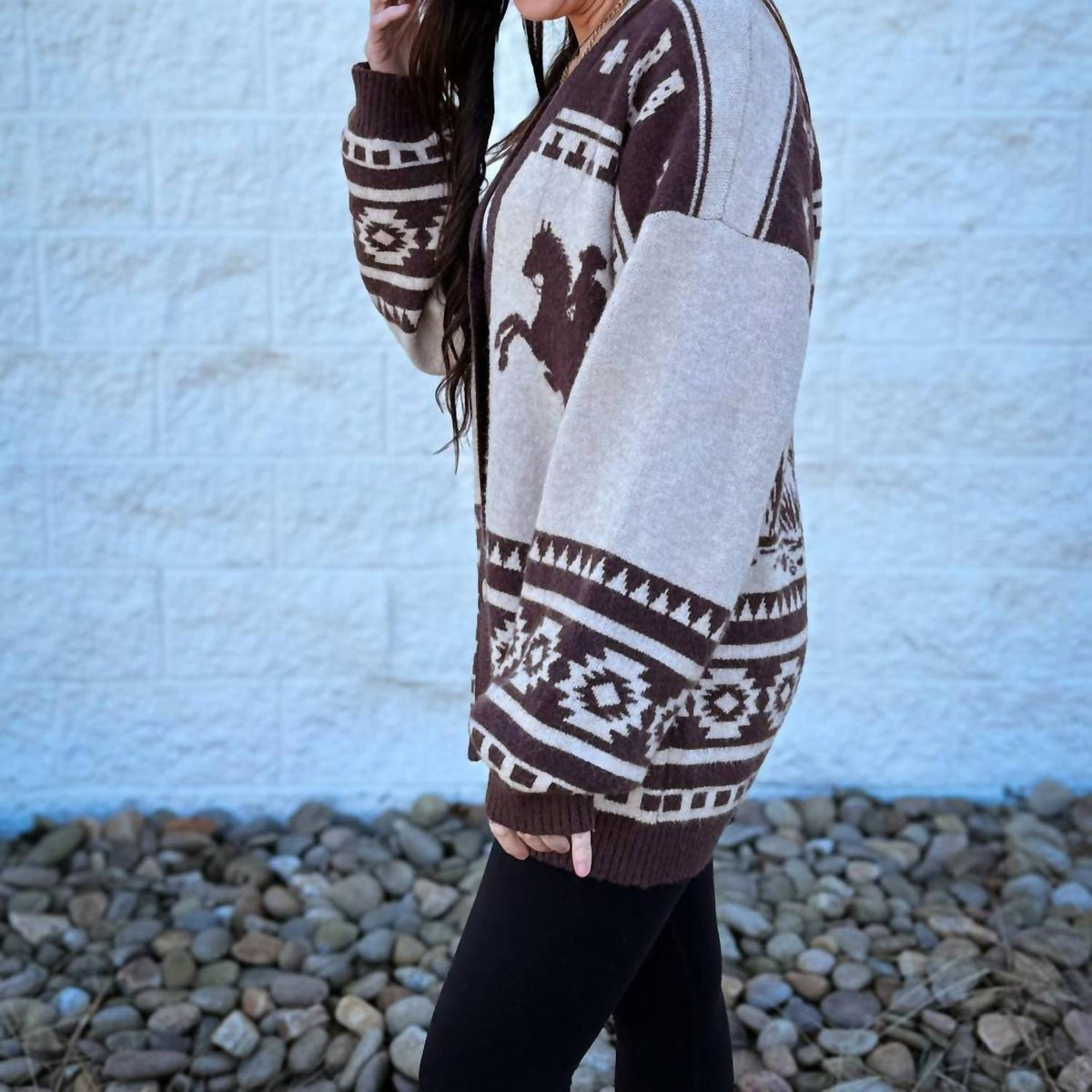 Very J - Canyon Button-down Front Cardigan