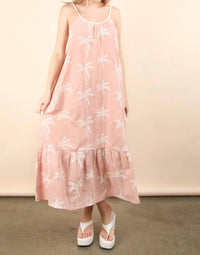 Very J - Palms Midi Dress