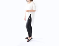 Very J - Side Slit Scoop Neck Top