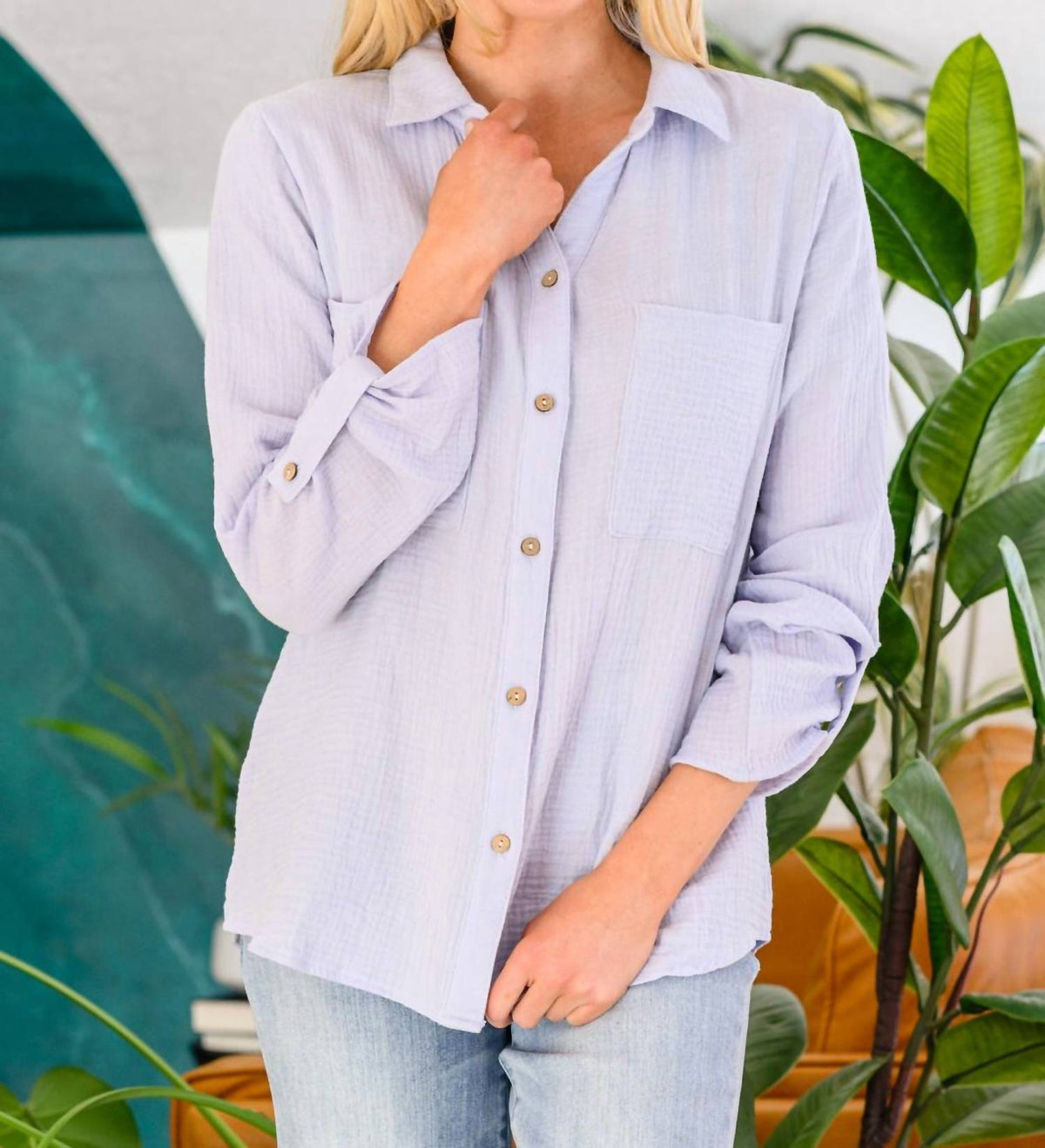 Very J - Skies The Limit Button Up
