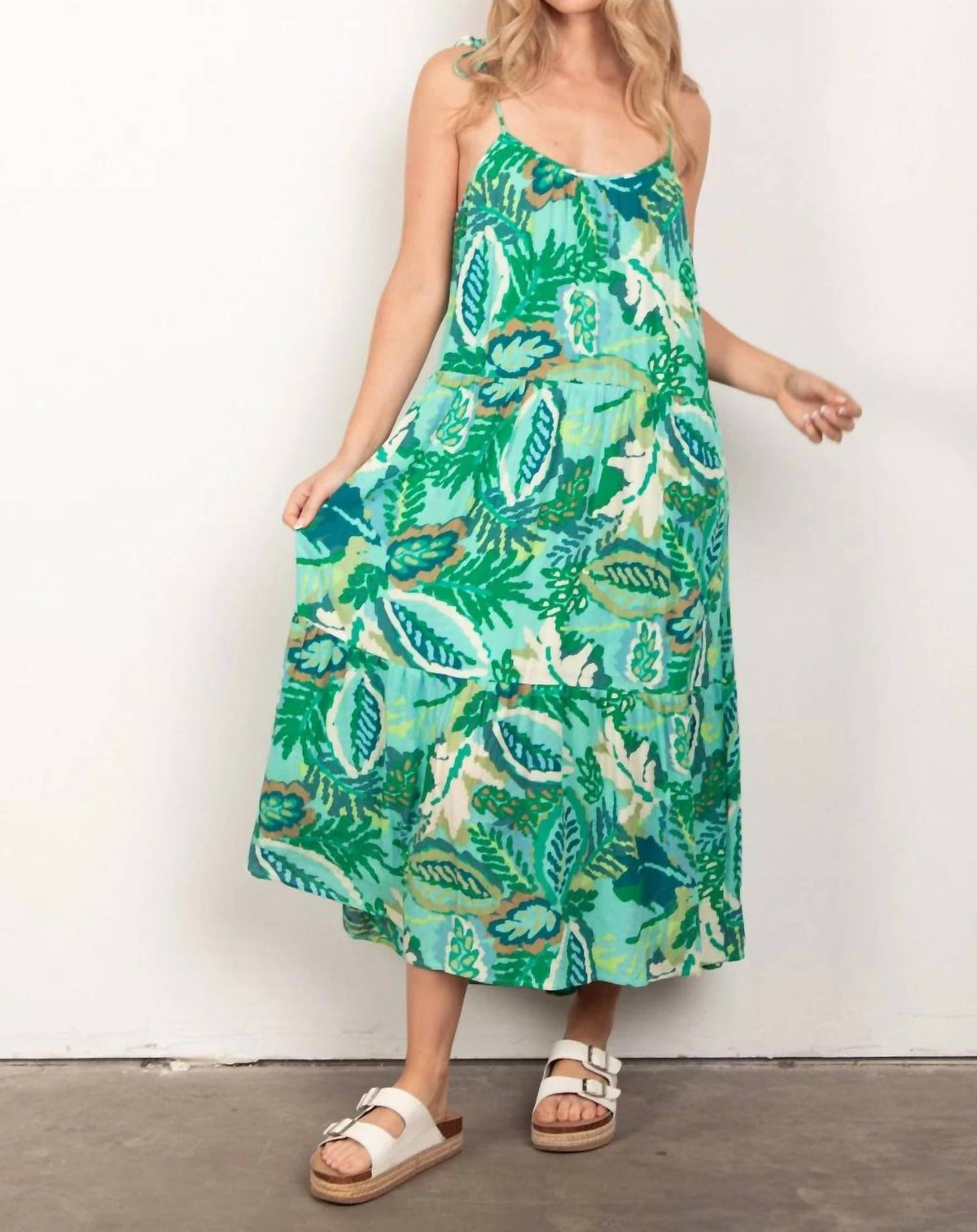 Very J - Tropical Smoothie Dress - Plus