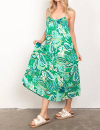 Very J - Tropical Smoothie Dress - Plus