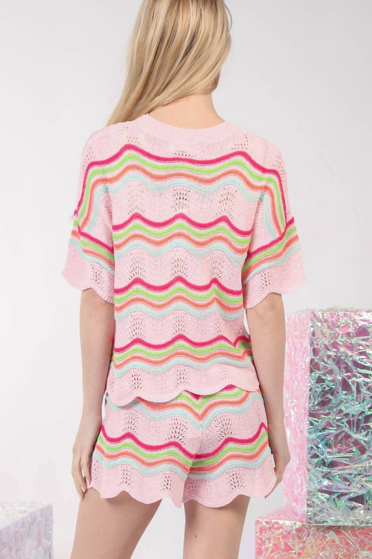 Very J - Wave Knit Top