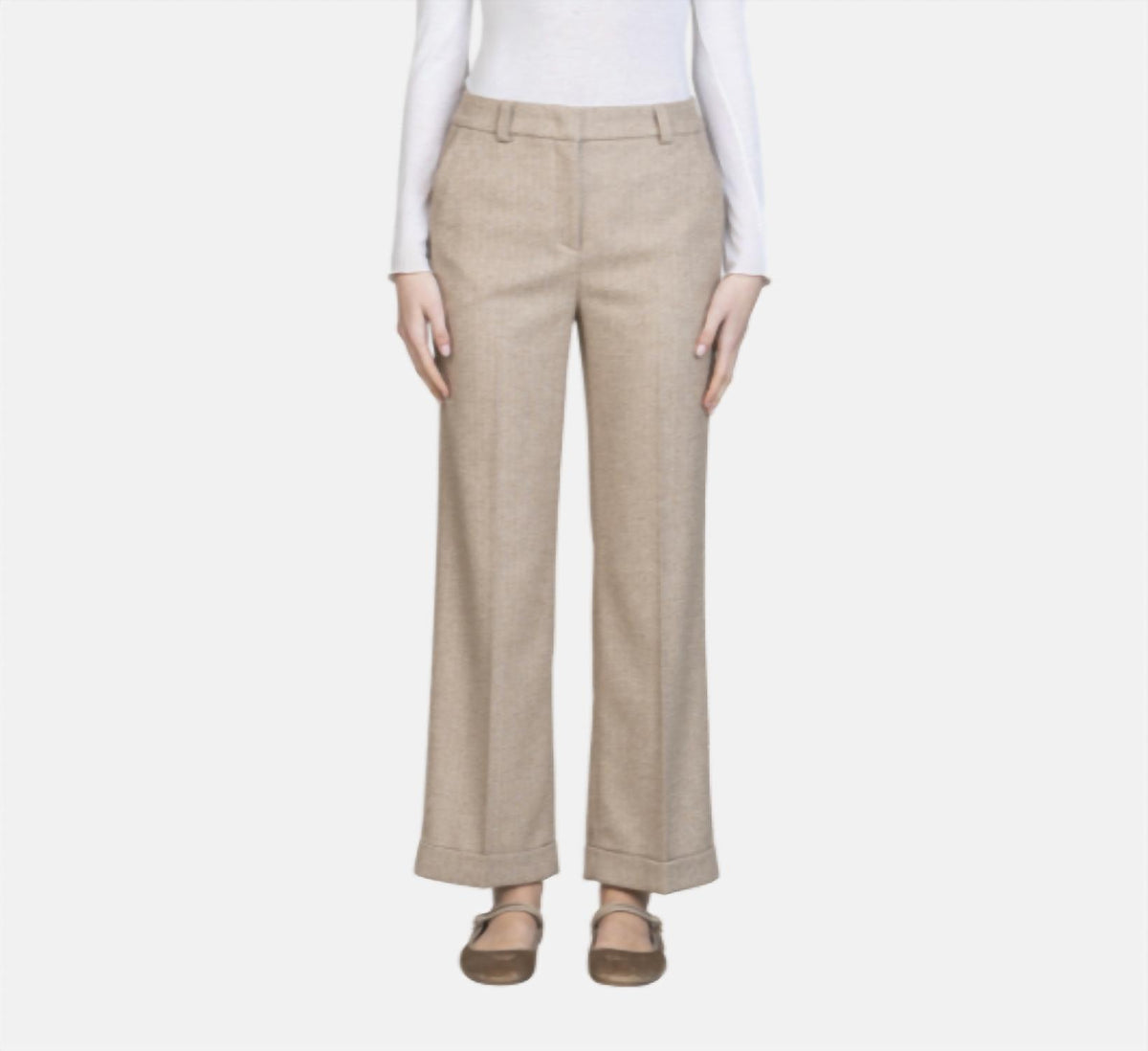 Via Masini - HERRINGBONE PANT