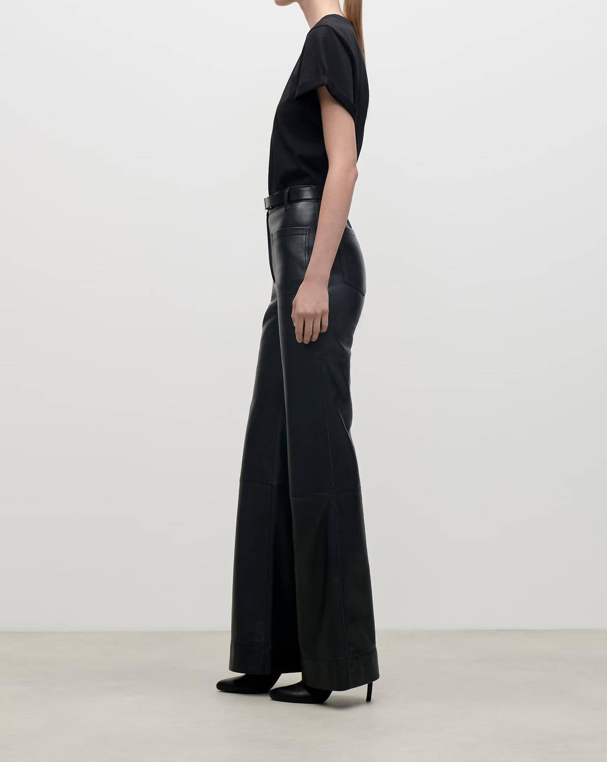 Victoria Beckham - Leather Alina Trouser