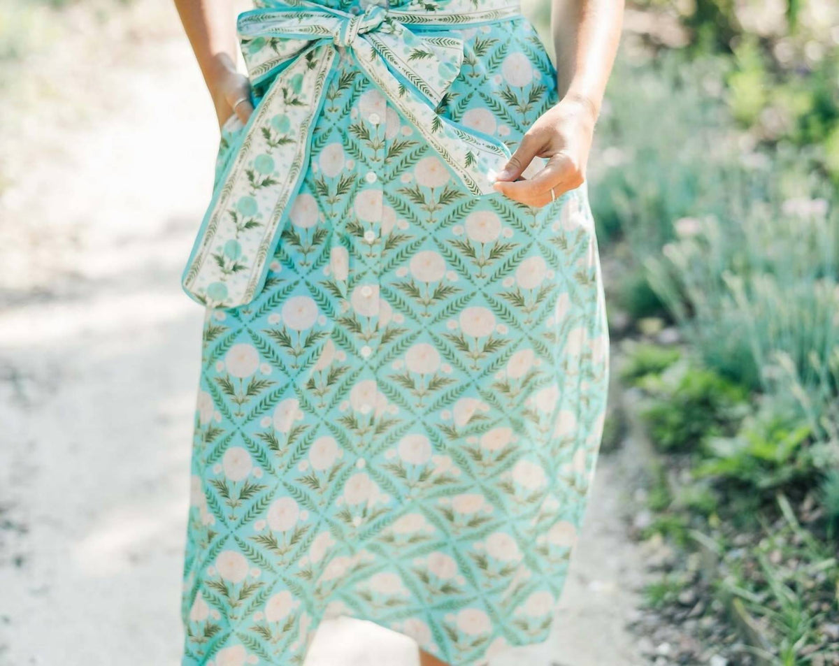 Victoria Dunn - Leila Button Down Midi Dress