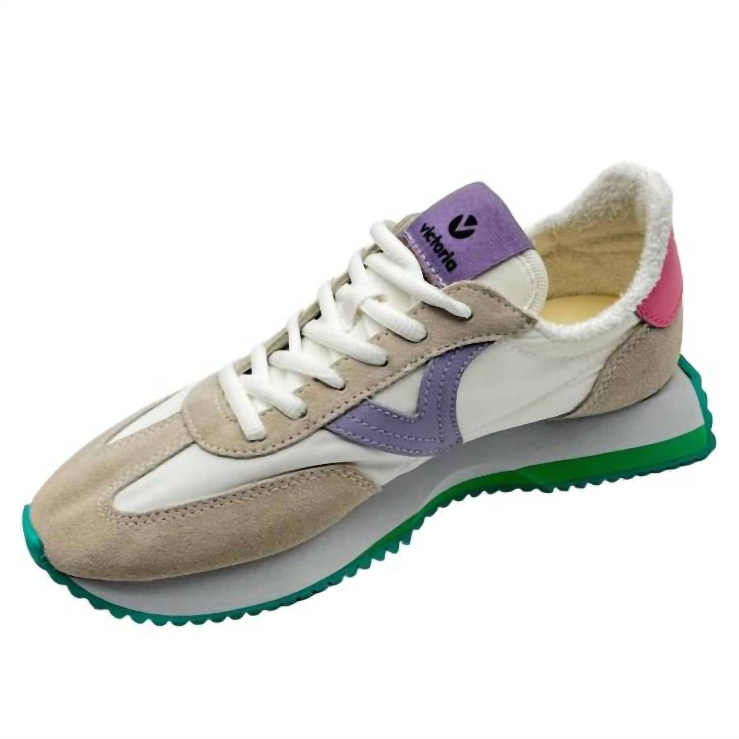 Victoria - Women's Gris Sneaker - grey - nylon - blend - shoes