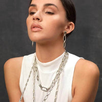 Vidda - Women's Chic Necklace - jewelry - necklaces - silver