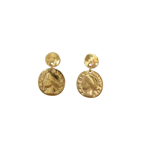Vidda - Women's Kala Earrings - earrings - gold - jewelry