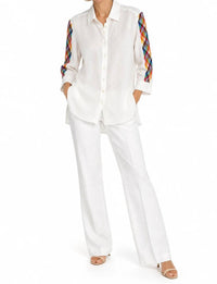 Vilagallo - Braided Wonder Button Front Shirt