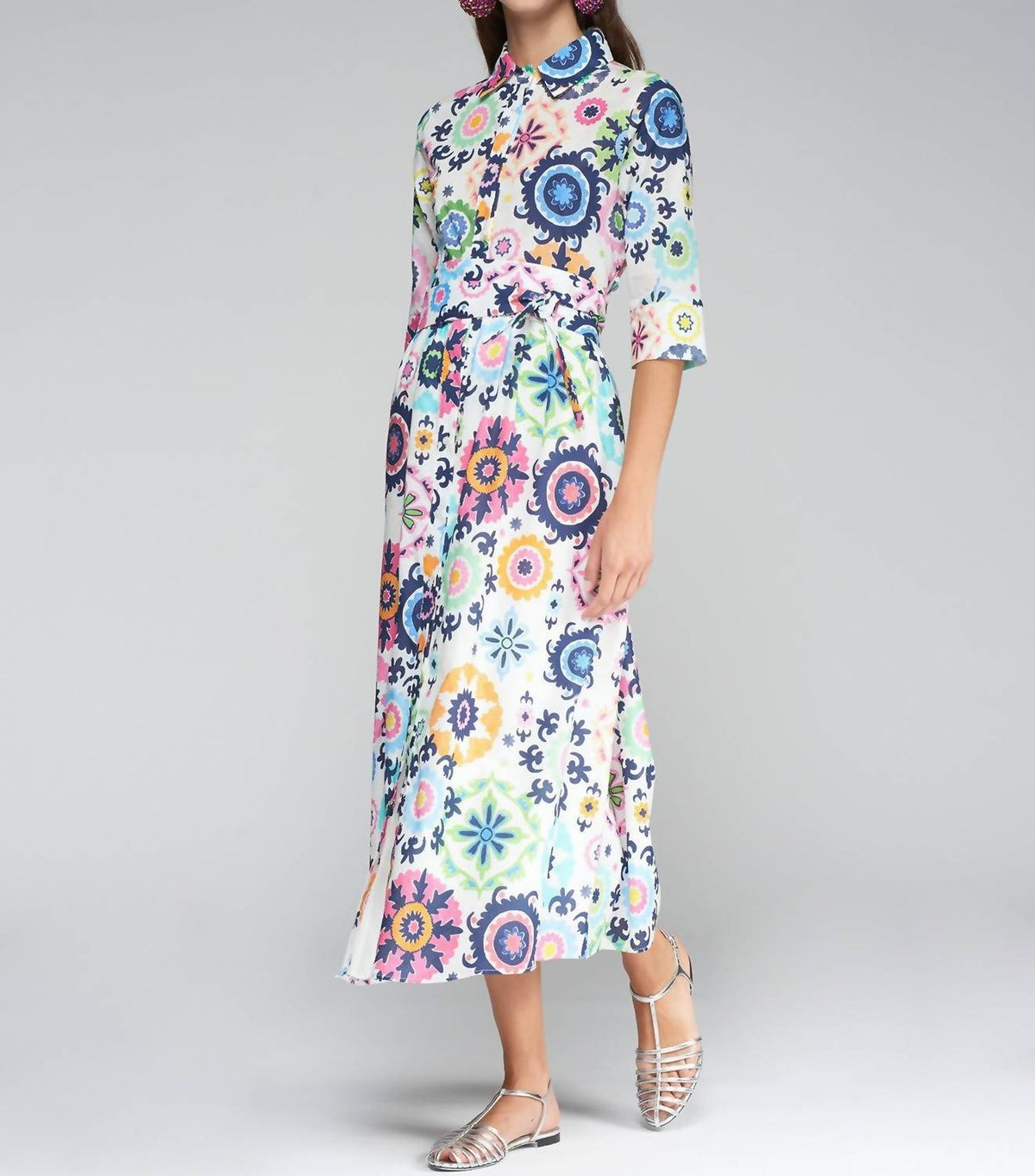 Vilagallo - Brenda Printed Dress