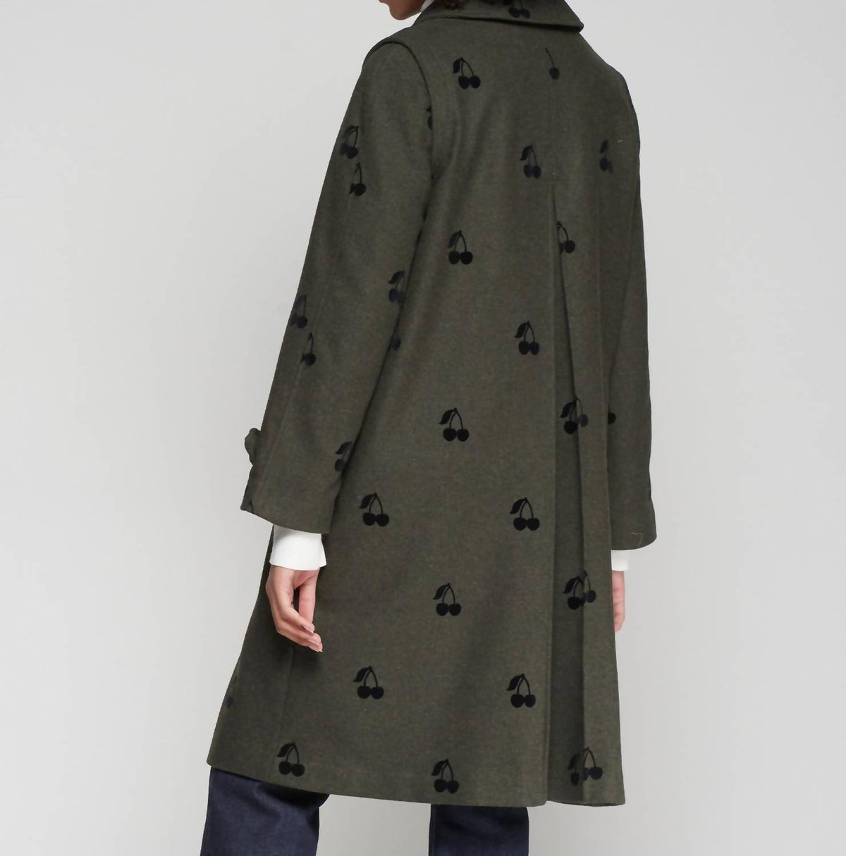 Vilagallo - Cherry Print Coat