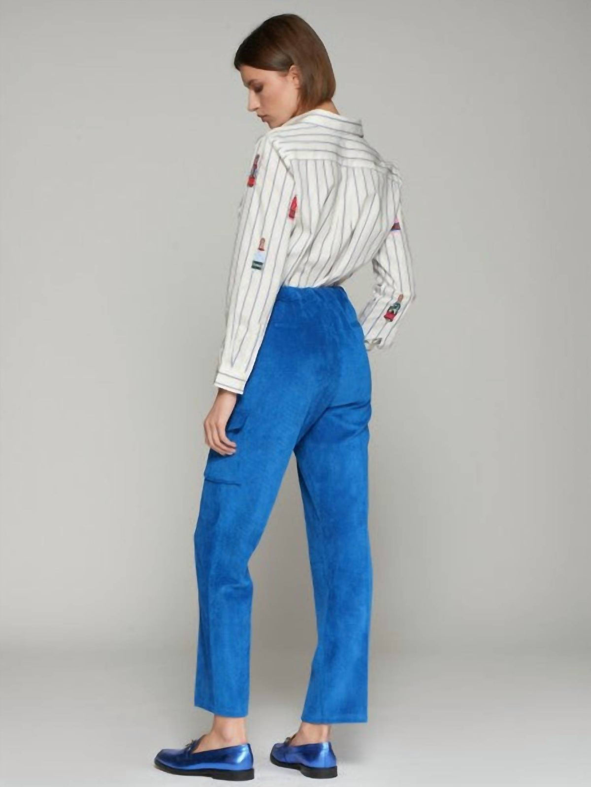 Vilagallo - Corduroy Corded Pants