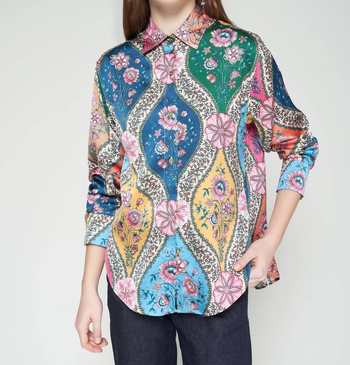 Vilagallo - Donia Collared Blouse