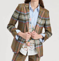 Vilagallo - Heather Plaid Blazer