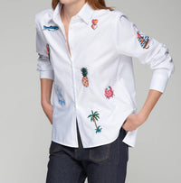 Vilagallo - Isa Blouse - blouses - clothing - cotton