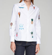 Vilagallo - Isa Blouse - blouses - clothing - cotton