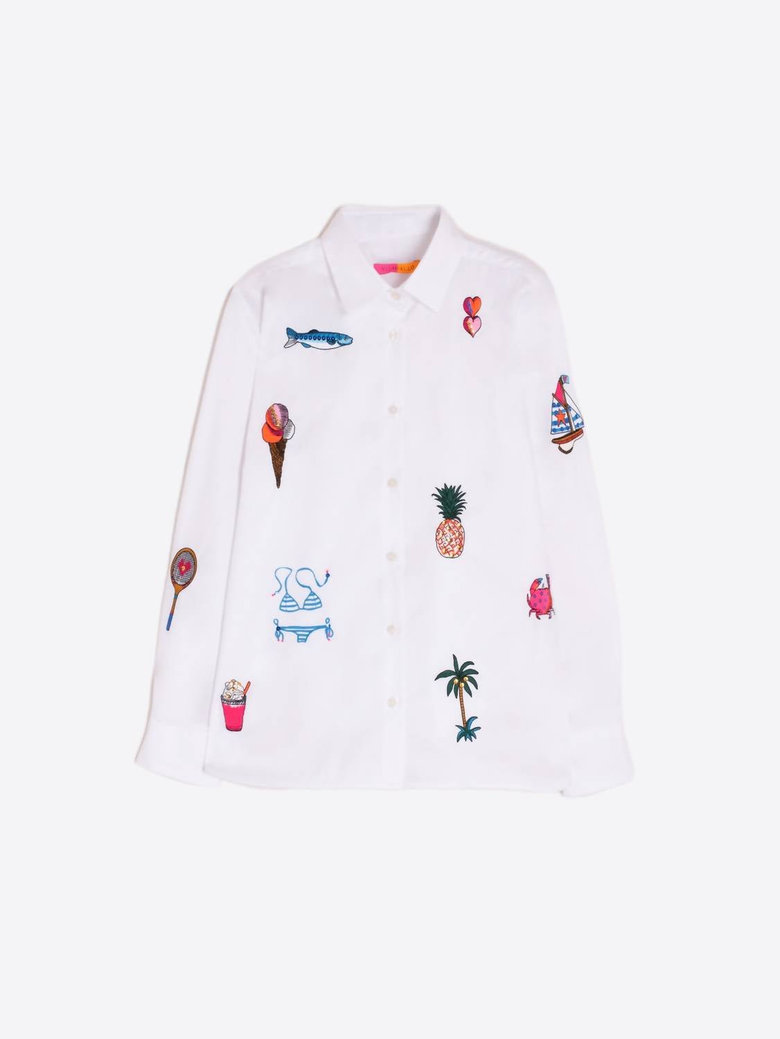 Vilagallo - Isa Blouse - blouses - clothing - cotton