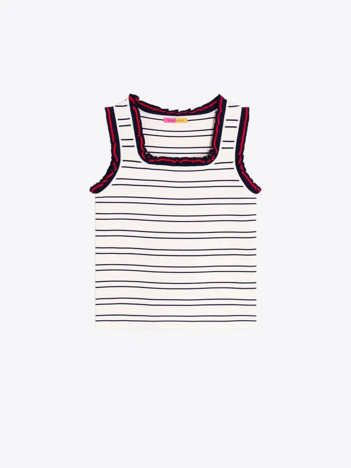 Vilagallo - Knit Stripe Tank Top