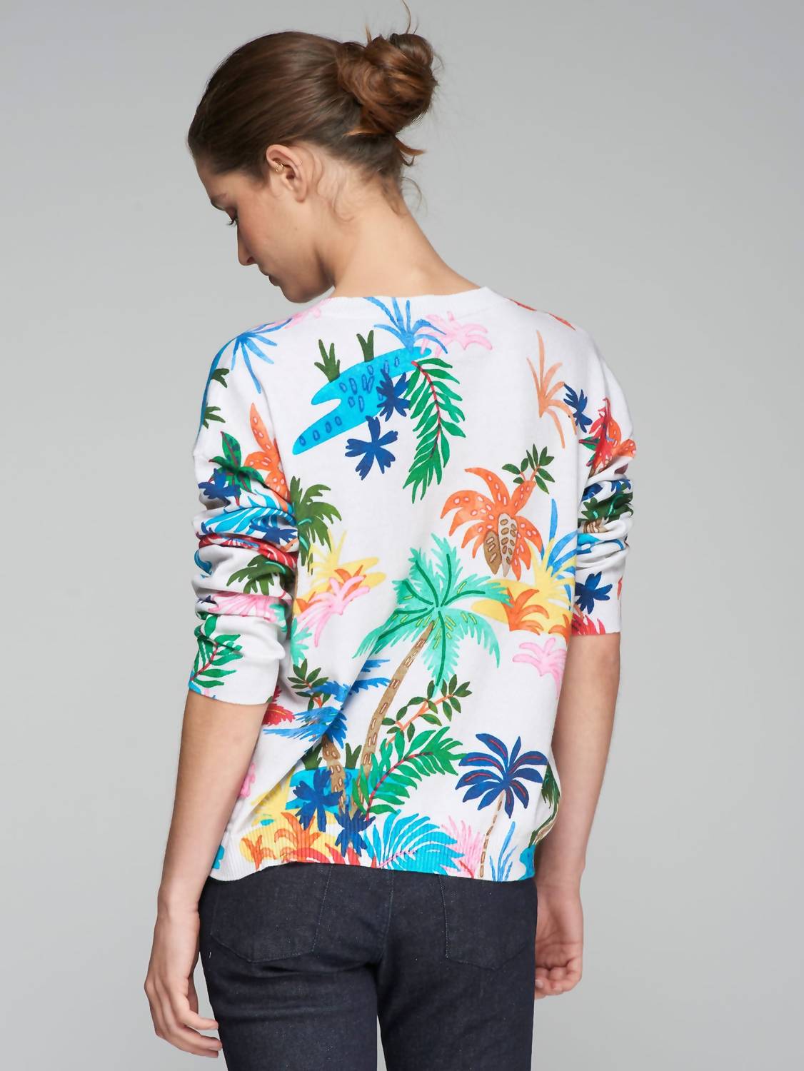 Vilagallo - Knitwear Jersey Sweater - clothing - cotton - patterned