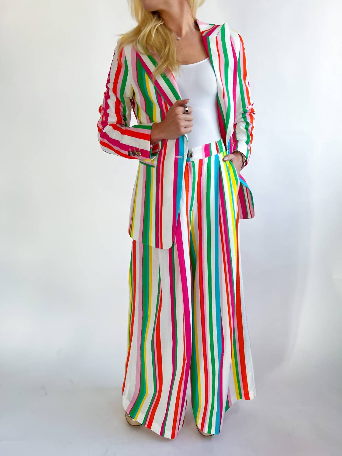 Vilagallo - Palazzo Trouser - clothing - cotton - blend - pants