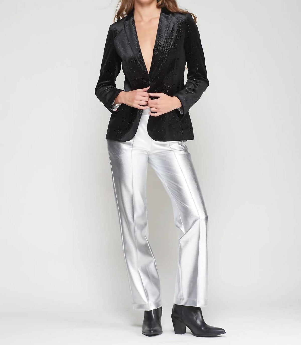 Vilagallo - Plata Stretch High-rise Pant