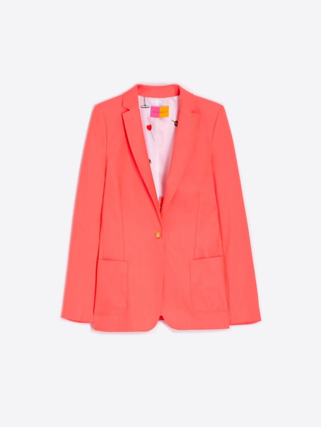 Vilagallo - Pop Blazer - blazers - clothing - cotton - blend
