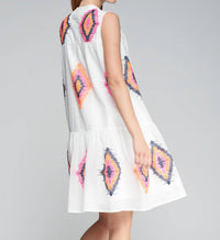 Vilagallo - Short Sleeveless Dress - clothing - collection:Graddresses(Auto) - cotton